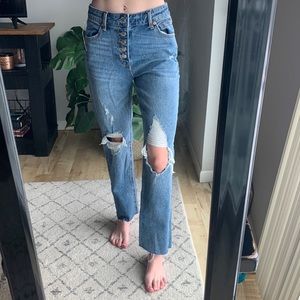 NWT Wild Fable High-Rise Straight Ankle Jeans